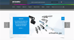 Desktop Screenshot of de-soutter.com